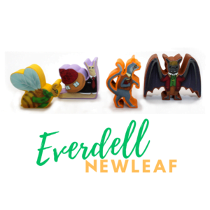 Colorful and detailed Everdell Newleaf stickers from MeepleStickers, enhancing game components