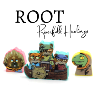 Premium Stickers for Root Riverfolk Hirelings