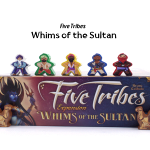 Colorful sticker pack for Five Tribes: Whims of the Sultan game enhancement